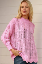  CHARLOTTE THE LABEL | LUELLA KNIT SWEATER PINK | Bohemian Love Runway