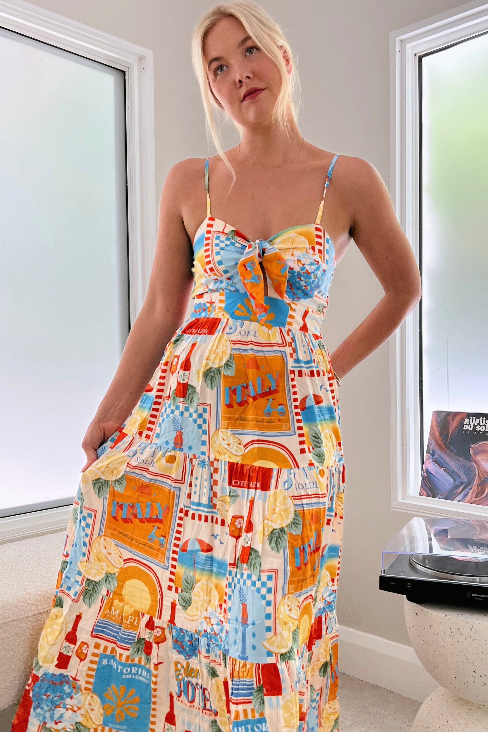 Sun slumber maxi dress Clearance