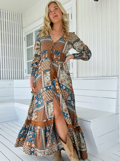 JAASE | IZABELLE SABRINA MAXI DRESS | Bohemian Love Runway