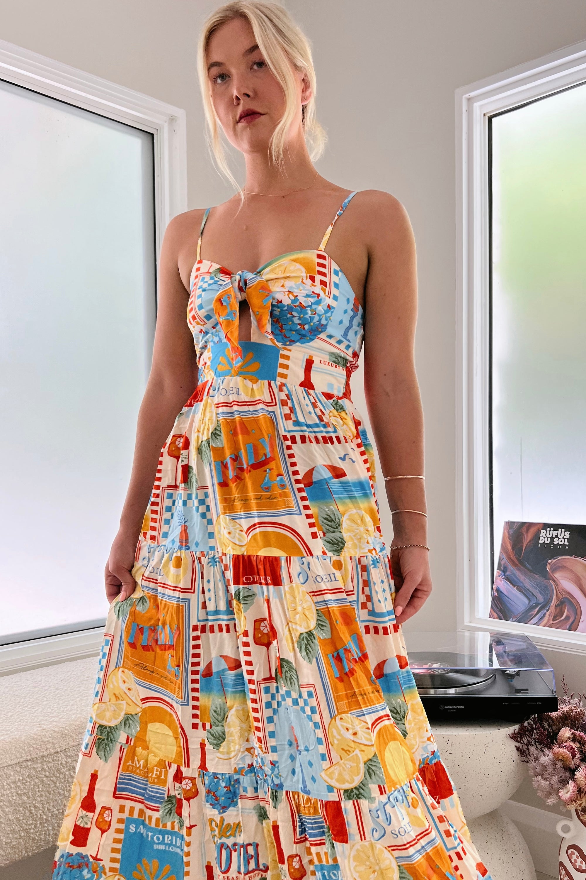 Sun slumber maxi dress Clearance