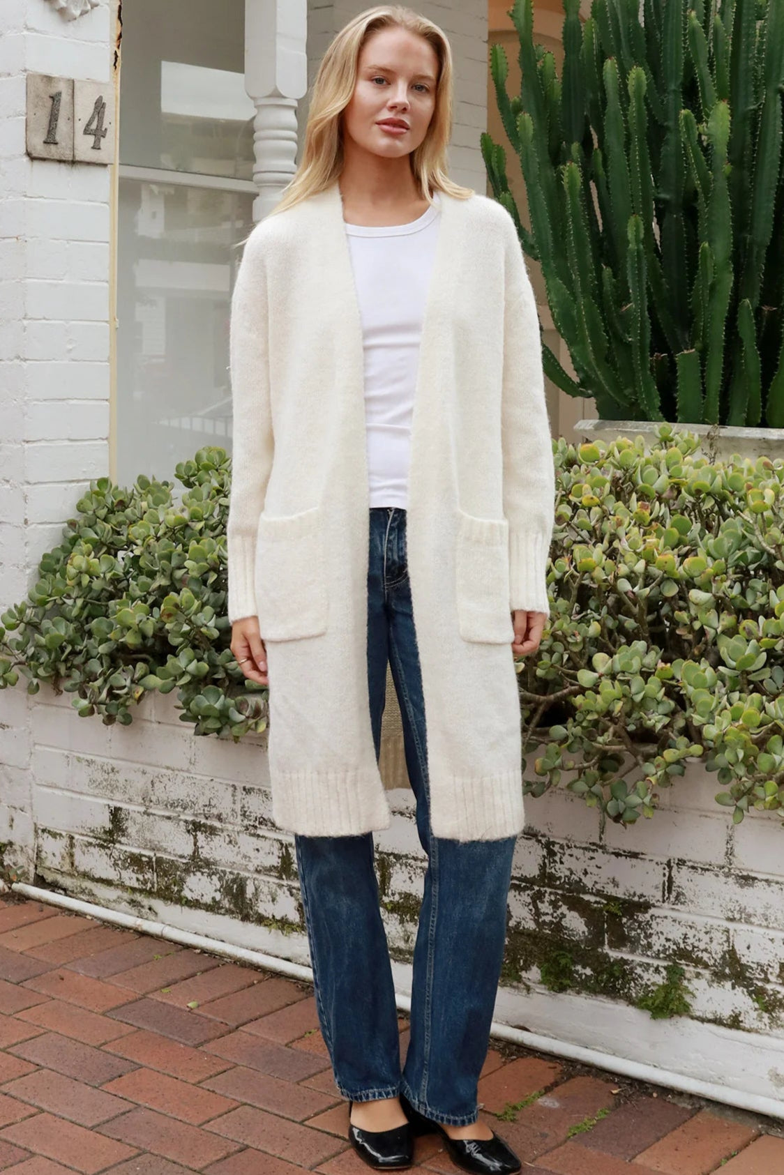  AVAMIA | HAZEL KNIT CARDIGAN CREAM | Bohemian Love Runway