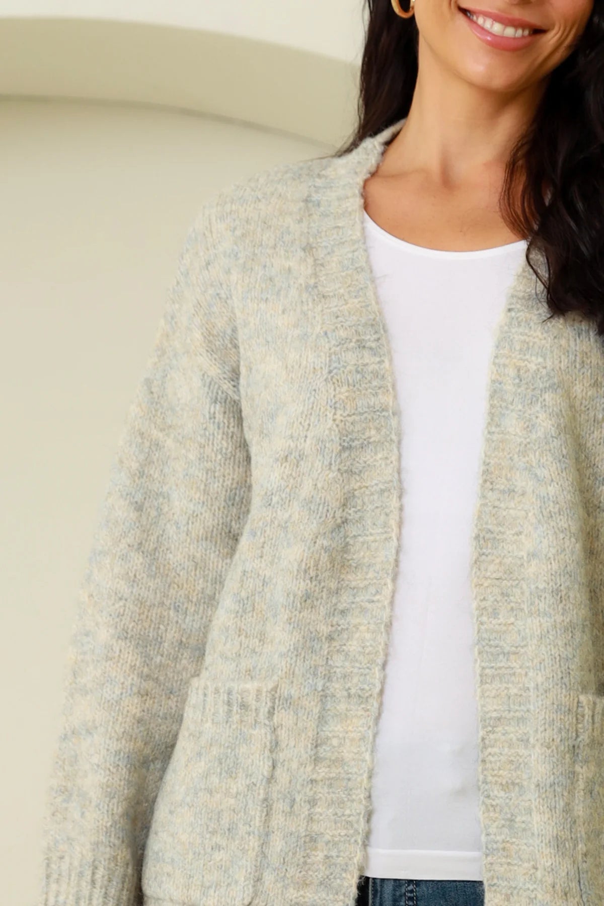  AVAMIA | JAMIE KNIT CARDIGAN MARLE | Bohemian Love Runway