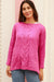 POZY KNIT JUMPER PINK