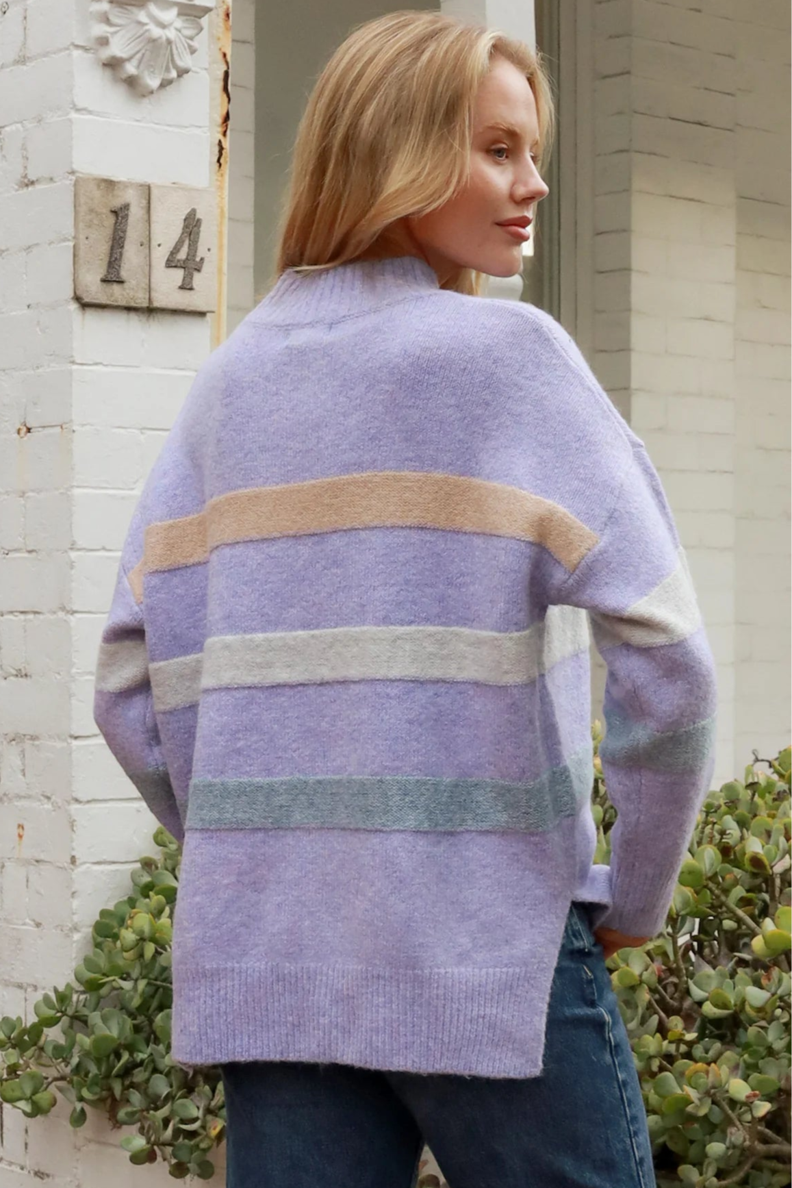  AVAMIA | BELLA KNIT LILAC | Bohemian Love Runway