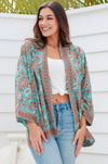 SANCTUM THE LABEL | JADE IDOL KIMONO | Bohemian Love Runway