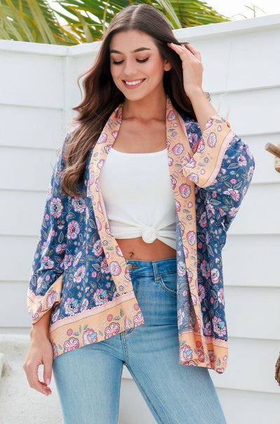 SANCTUM THE LABEL | GOLDEN SHRINE KIMONO | Bohemian Love Runway