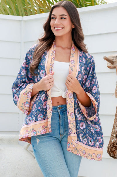SANCTUM THE LABEL | GOLDEN SHRINE KIMONO | Bohemian Love Runway