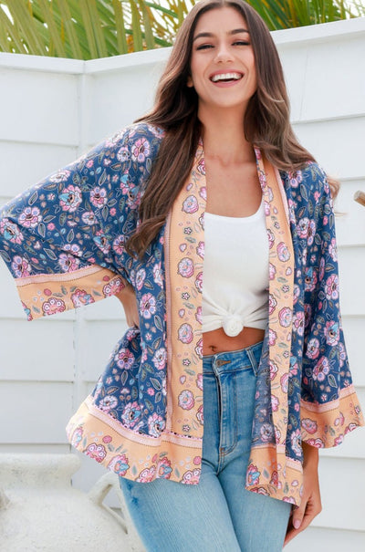 SANCTUM THE LABEL | GOLDEN SHRINE KIMONO | Bohemian Love Runway
