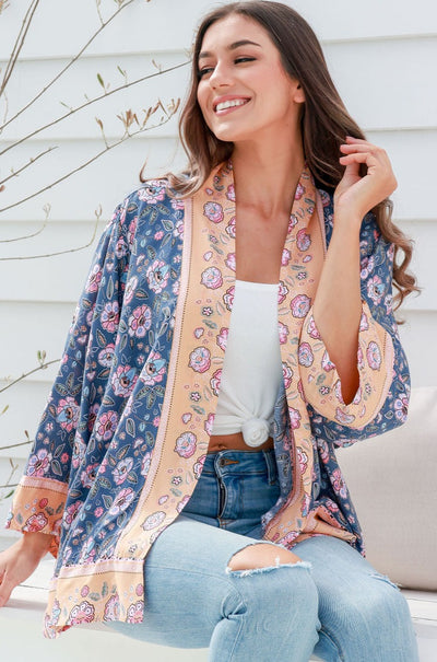 SANCTUM THE LABEL | GOLDEN SHRINE KIMONO | Bohemian Love Runway