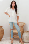 SANCTUM THE LABEL | WHITE LOTUS BLOUSE | Bohemian Love Runway