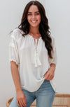SANCTUM THE LABEL | WHITE LOTUS BLOUSE | Bohemian Love Runway
