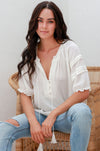 SANCTUM THE LABEL | WHITE LOTUS BLOUSE | Bohemian Love Runway