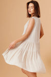 Bohemian Love Runway | ELIA TIERED TUNIC NATURAL | Bohemian Love Runway