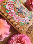  CELESTIAL GYPSY | BUMBLE BEE WALLET TAN | Bohemian Love Runway