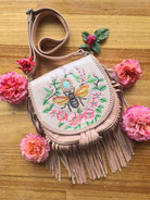  CELESTIAL GYPSY | BUMBLE BEE BAG CREAM NATURAL | Bohemian Love Runway