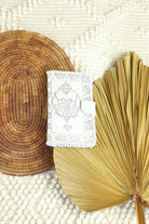  HOUSE OF SKYE | COSMIC LOVE LEATHER WALLET VINTAGE WHITE | Bohemian Love Runway