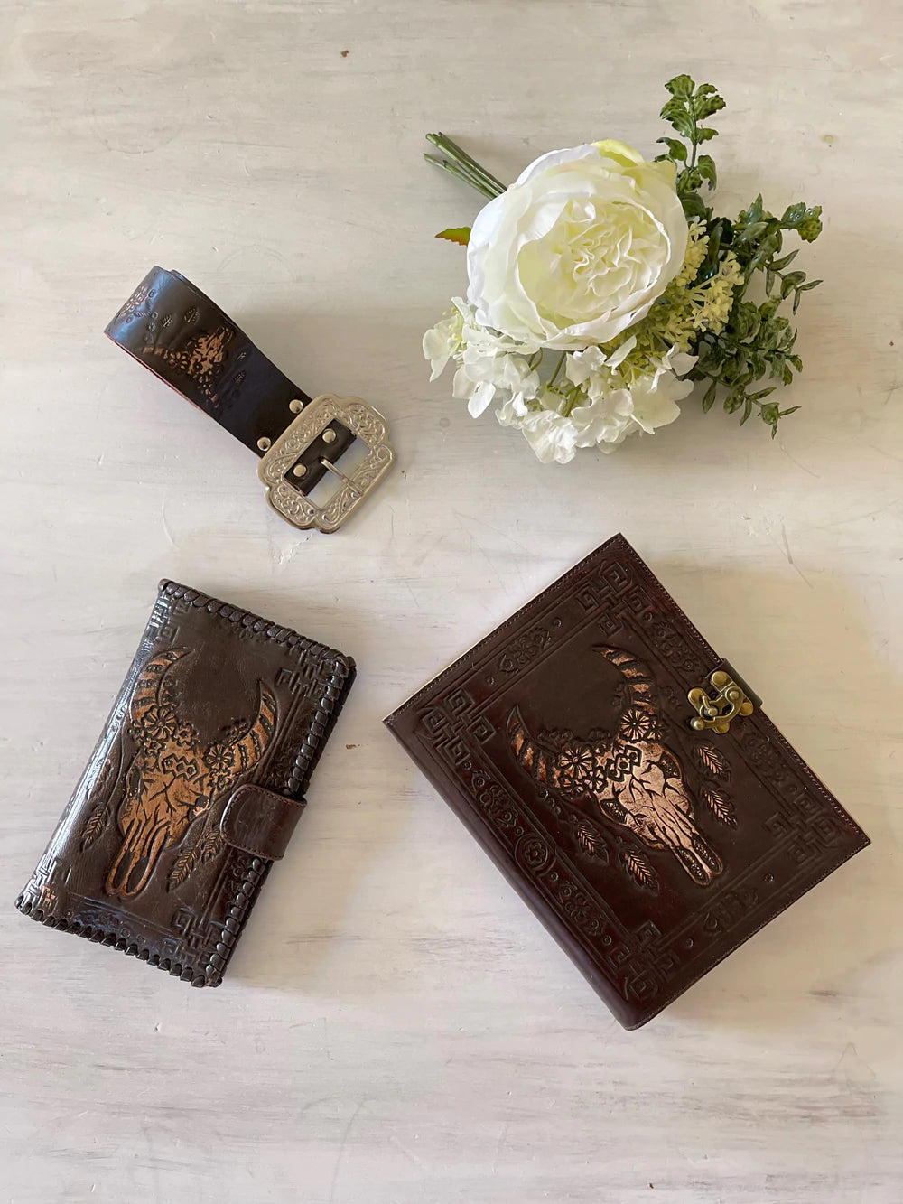  HOUSE OF SKYE | GYPSY TORO LEATHER BELT CHOCOLATE | Bohemian Love Runway