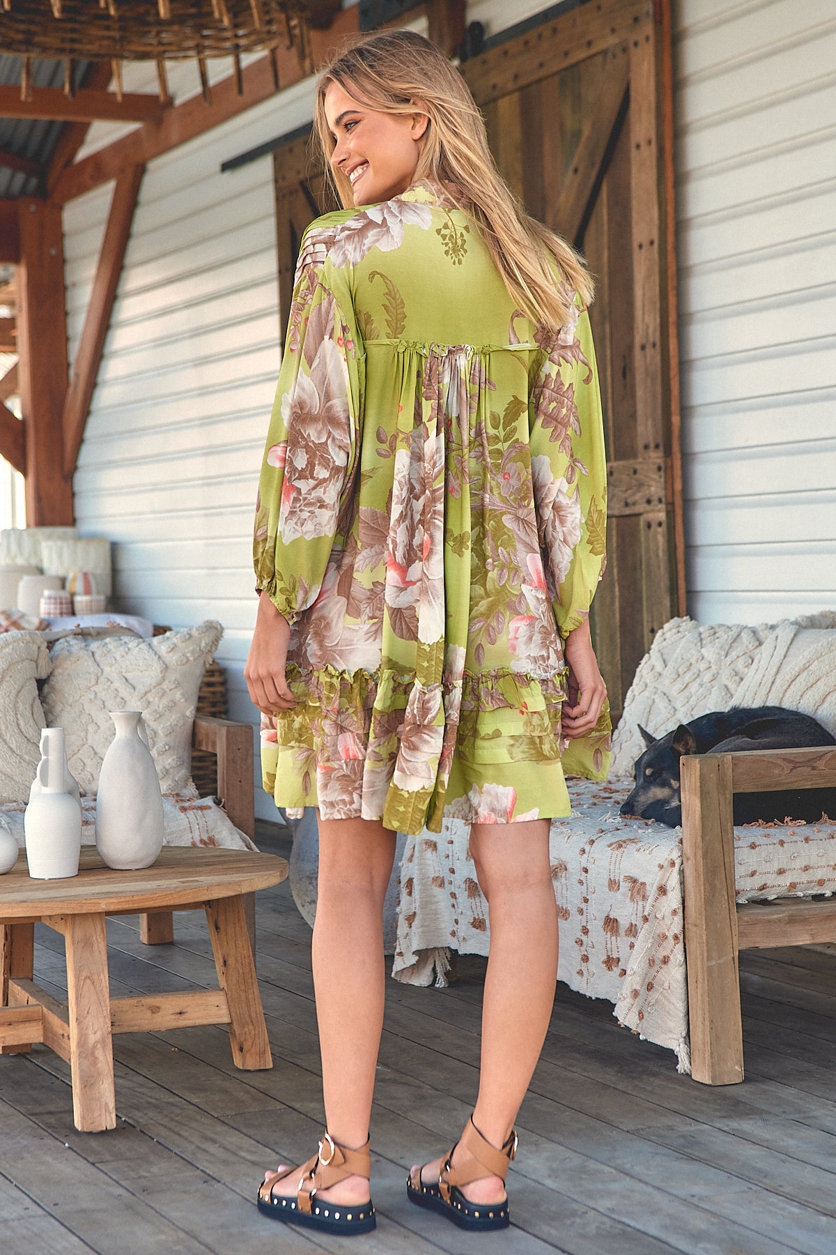  JAASE | MISTLETOE AIMEE MINI DRESS | Bohemian Love Runway