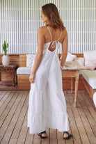  JAASE | TE AMO TINA JUMPSUIT WHITE | Bohemian Love Runway