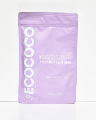 Eco Coco | LAVENDER BODY SCRUB | Bohemian Love Runway