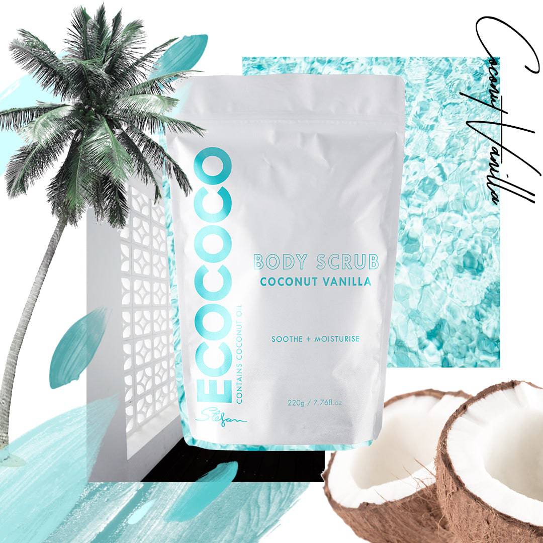  Eco Coco | VANILLA BODY SCRUB | Bohemian Love Runway