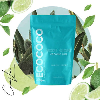 Eco Coco | COCONUT LIME BODY SCRUB | Bohemian Love Runway