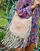  MAHIYA | SIENNA BOHO BAG CREAM | Bohemian Love Runway