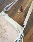  MAHIYA | SIENNA BOHO BAG CREAM | Bohemian Love Runway