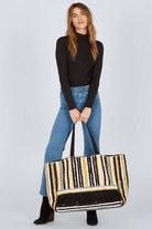  AMUSE SOCIETY | TULEMAR WEEKENDER BAG | Bohemian Love Runway