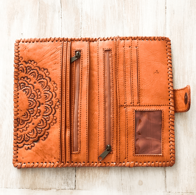  HOUSE OF SKYE | MANDALA LEATHER WALLET | Bohemian Love Runway