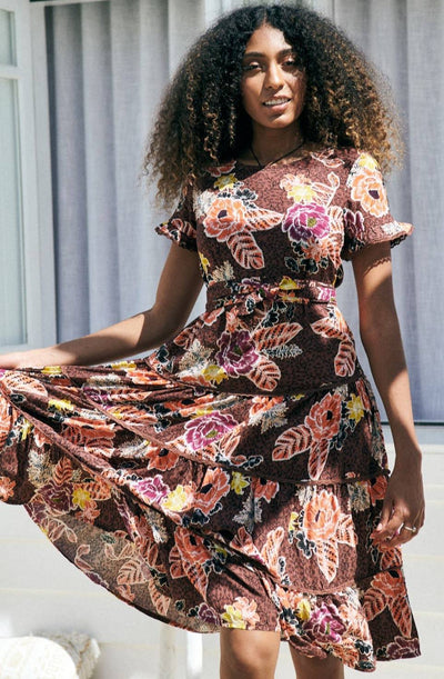 JAASE | VANCE JOSELYN MIDI DRESS | Bohemian Love Runway