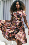 JAASE | VANCE JOSELYN MIDI DRESS | Bohemian Love Runway