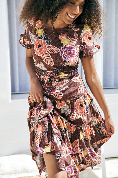 JAASE | VANCE JOSELYN MIDI DRESS | Bohemian Love Runway