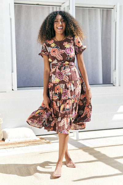 JAASE | VANCE JOSELYN MIDI DRESS | Bohemian Love Runway