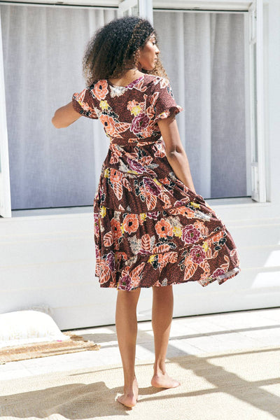 JAASE | VANCE JOSELYN MIDI DRESS | Bohemian Love Runway