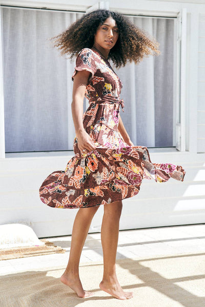 JAASE | VANCE JOSELYN MIDI DRESS | Bohemian Love Runway