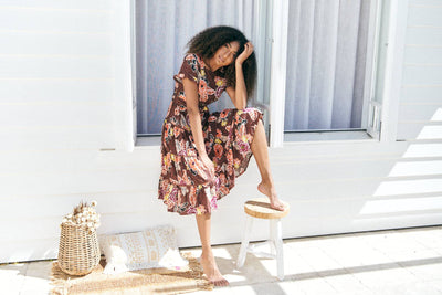 JAASE | VANCE JOSELYN MIDI DRESS | Bohemian Love Runway