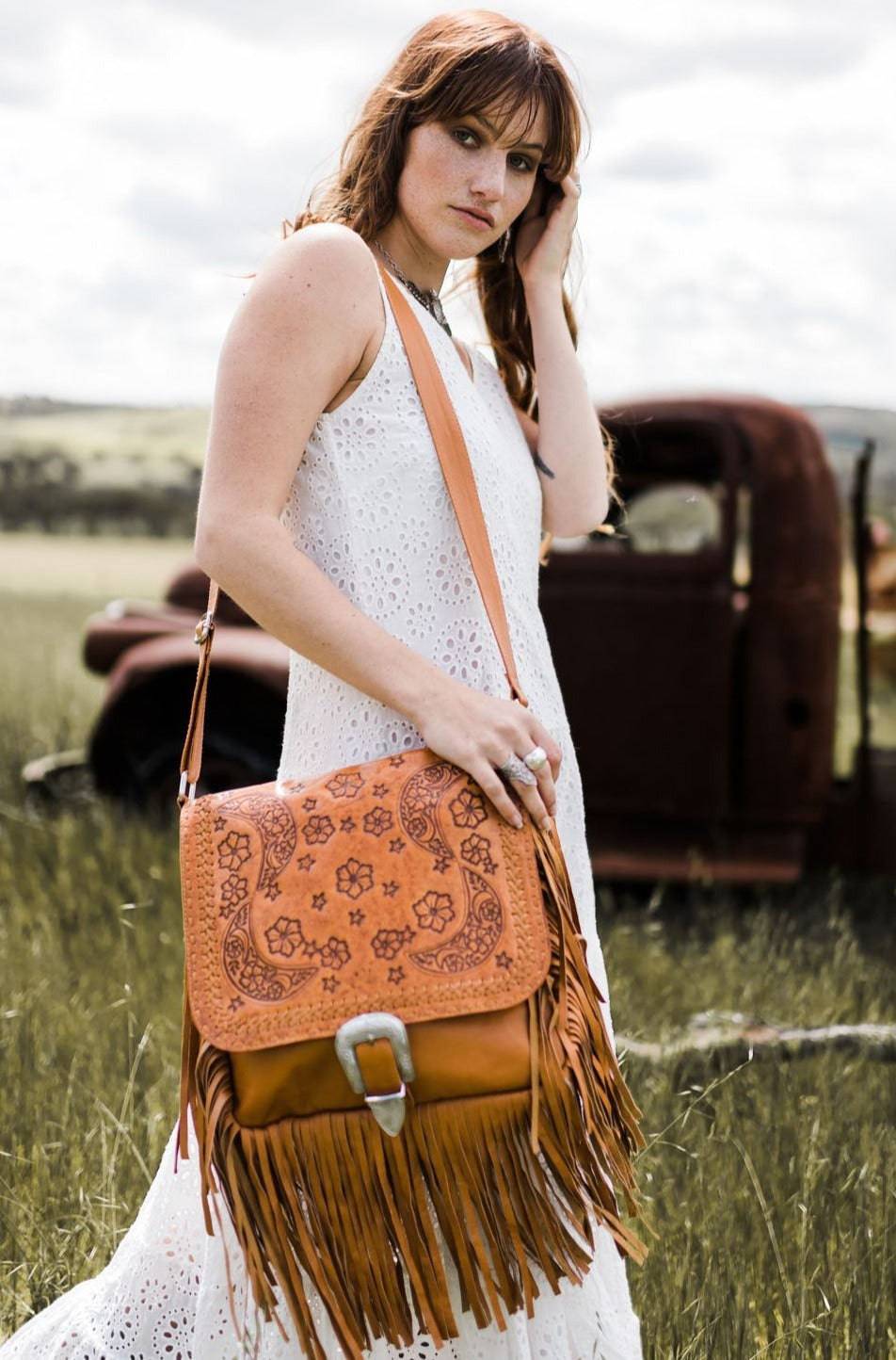 Fashion Celebrity Tassel Suede Fringe Shoulder Messenger Handbag Cross Body  Bag - Walmart.com