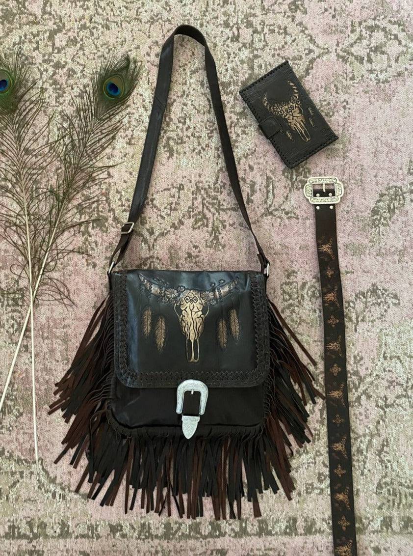  HOUSE OF SKYE | GYPSY TORO FRINGE BAG | Bohemian Love Runway