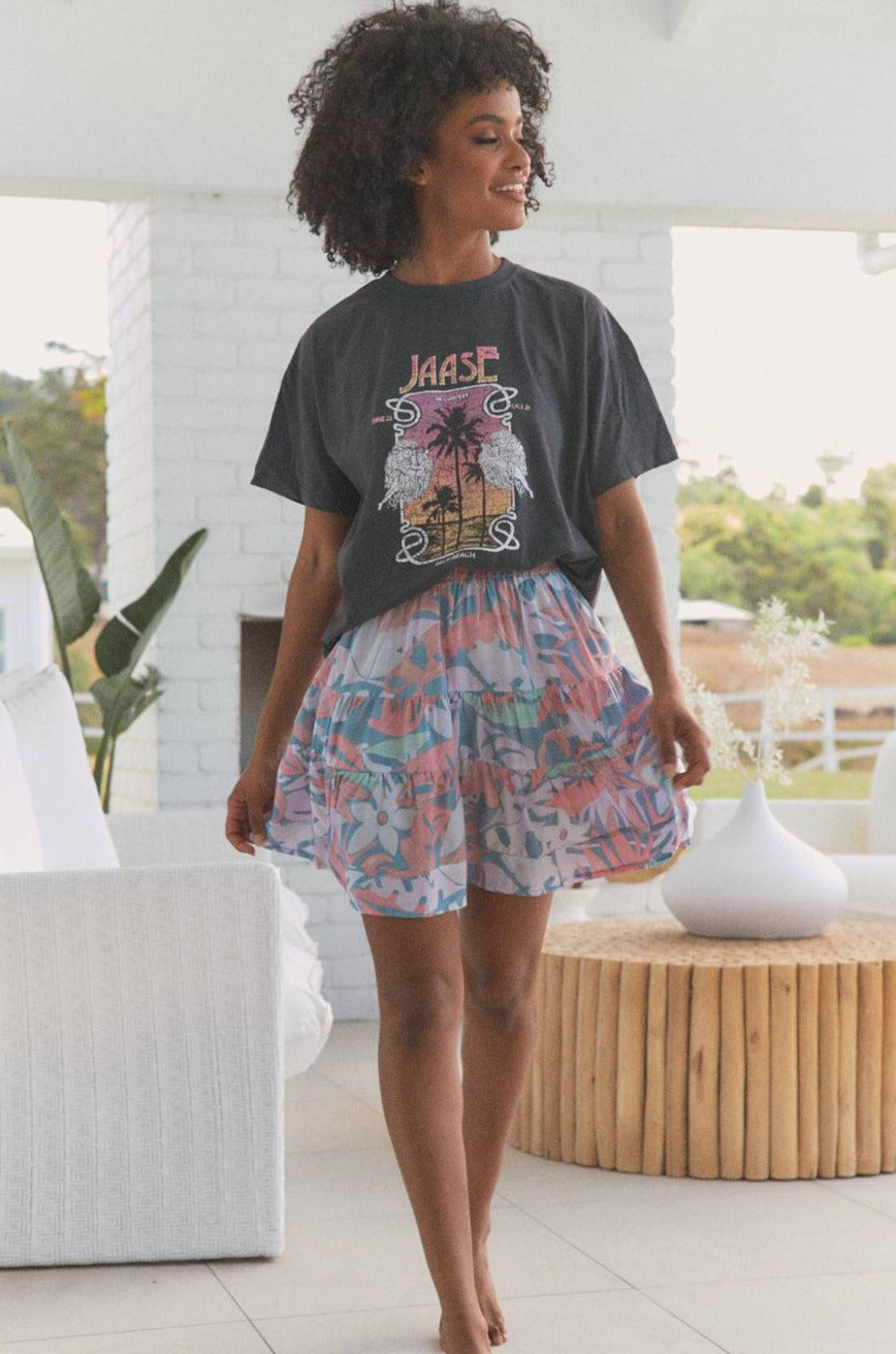 SHERBET CHA CHA MINI SKIRT Bohemian Love Runway