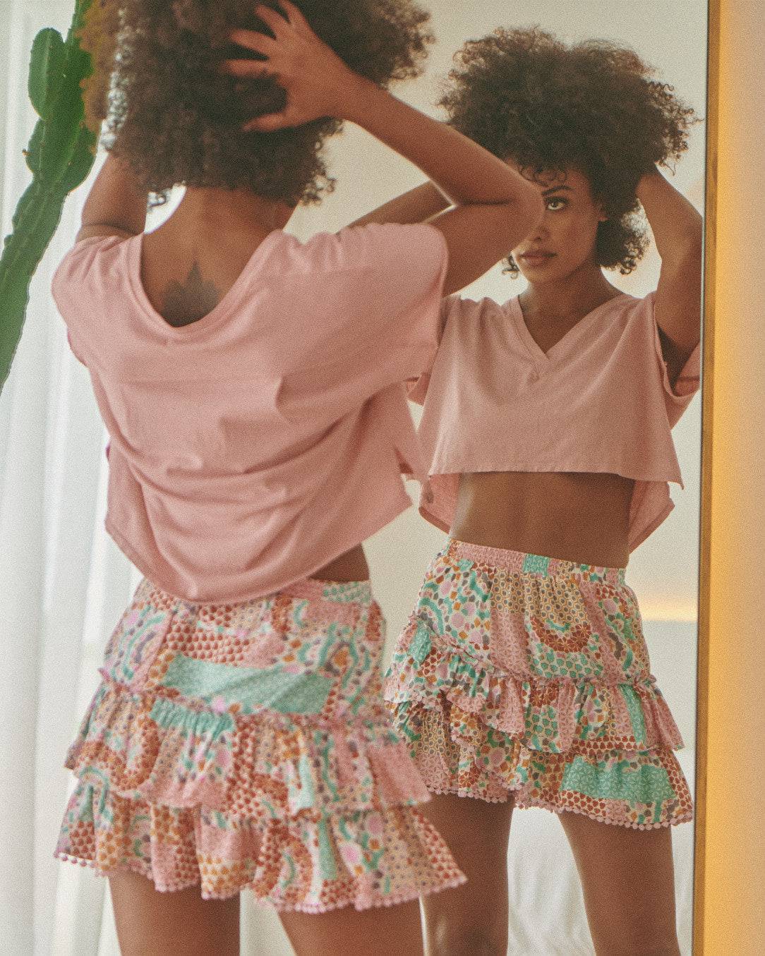  JAASE | DUSTY CHANCE MINI SKIRT | Bohemian Love Runway