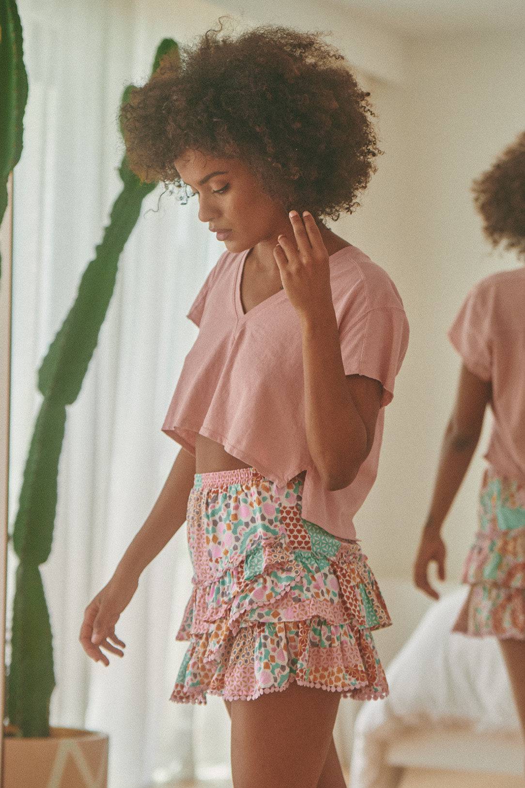  JAASE | DUSTY CHANCE MINI SKIRT | Bohemian Love Runway