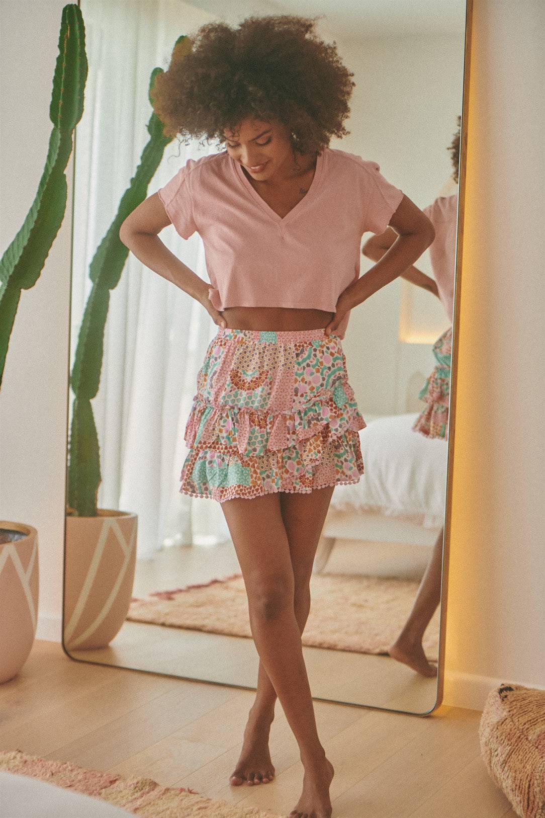  JAASE | DUSTY CHANCE MINI SKIRT | Bohemian Love Runway