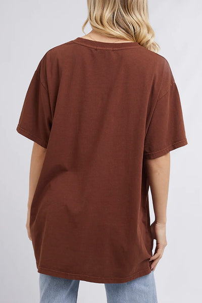 ALL ABOUT EVE | LOVE MORE TEE CHOCOLATE | Bohemian Love Runway