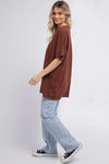 ALL ABOUT EVE | LOVE MORE TEE CHOCOLATE | Bohemian Love Runway