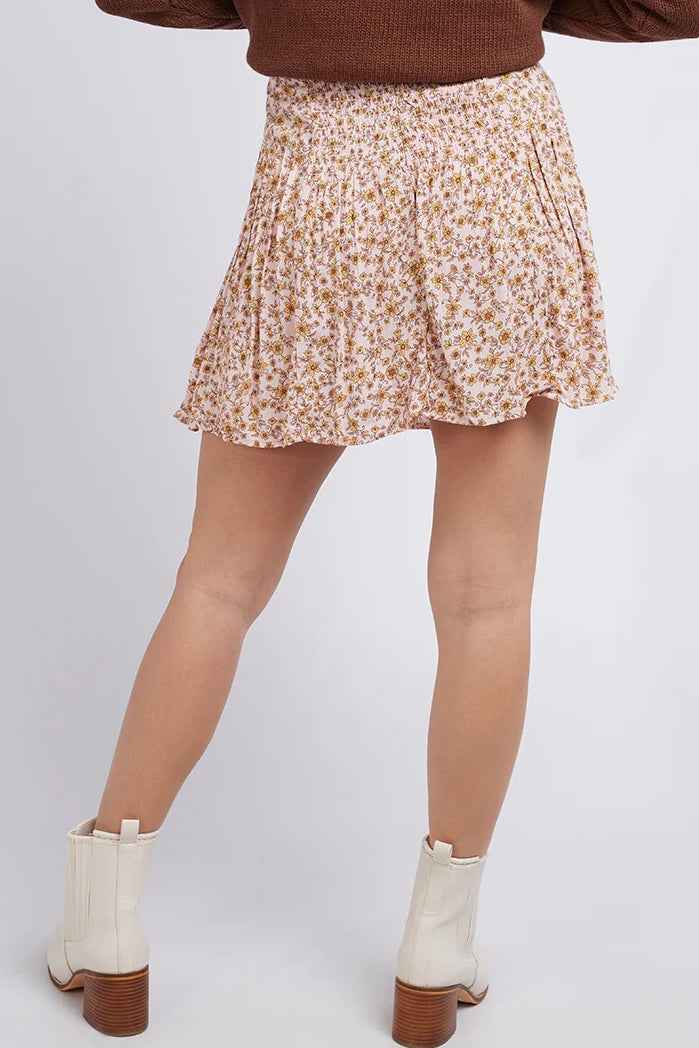 CAMILLA FLORAL MINI SKIRT 8 XS