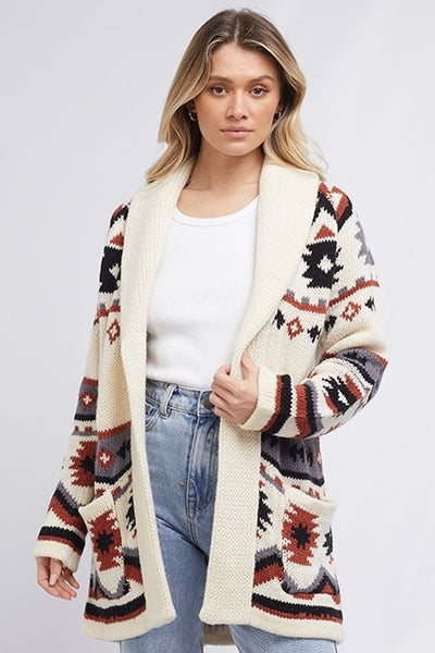 ALL ABOUT EVE | PARKA KNIT CARDIGAN | Bohemian Love Runway