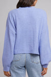 ALL ABOUT EVE | ARI KNIT CARDIGAN BLUE | Bohemian Love Runway