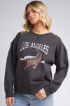  ALL ABOUT EVE | LA TIGERS CREW SWEATER | Bohemian Love Runway