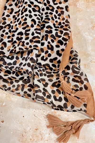 ANGELS WHISPER | AVERY LEOPARD LIGHTWEIGHT SCARF | Bohemian Love Runway
